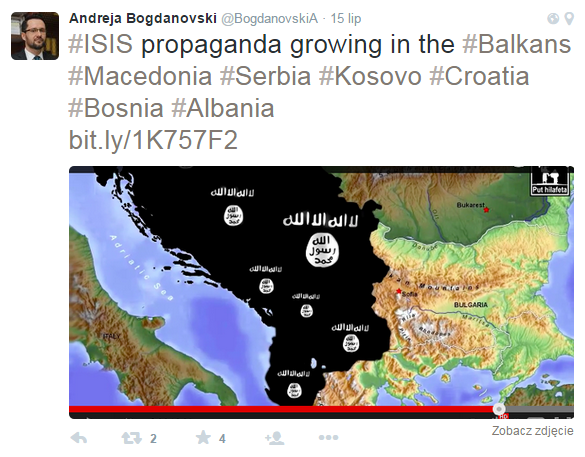 ISIS grozi Bałkanom