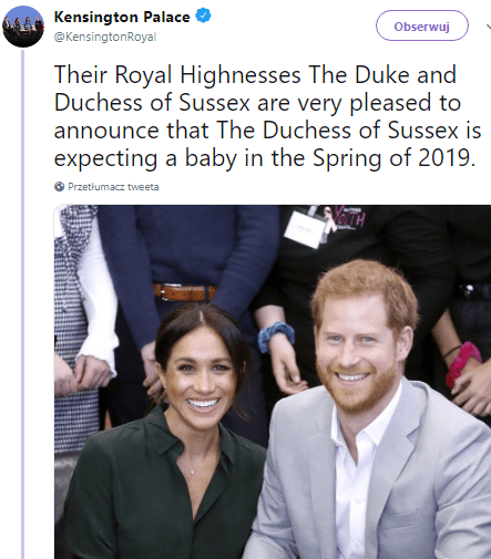 meghan markle w ciąży